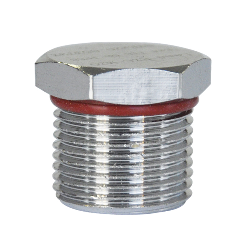 防爆铜镀镍闷盖堵头