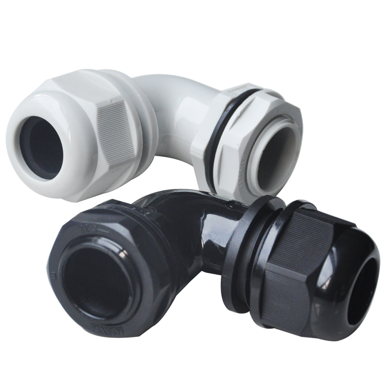 90度弯角尼龙防水接头